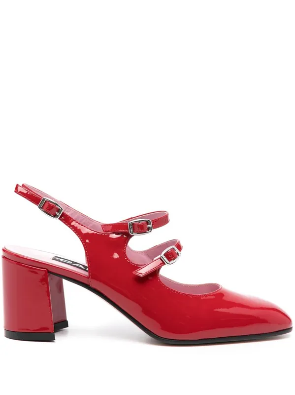 Banana Patent Leathet Pumps - Carel Paris