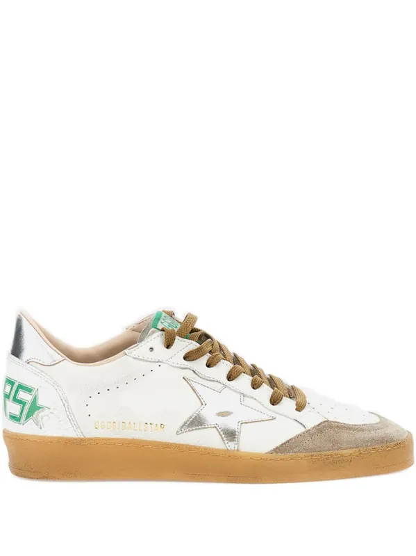 Ball Star Leather Sneakers - Golden Goose