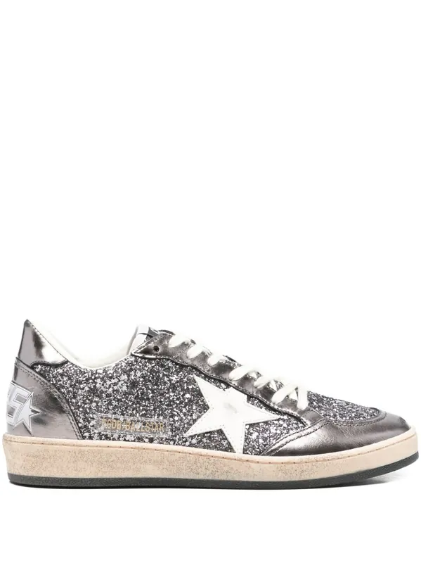 Ball Star Leather Sneakers - Golden Goose