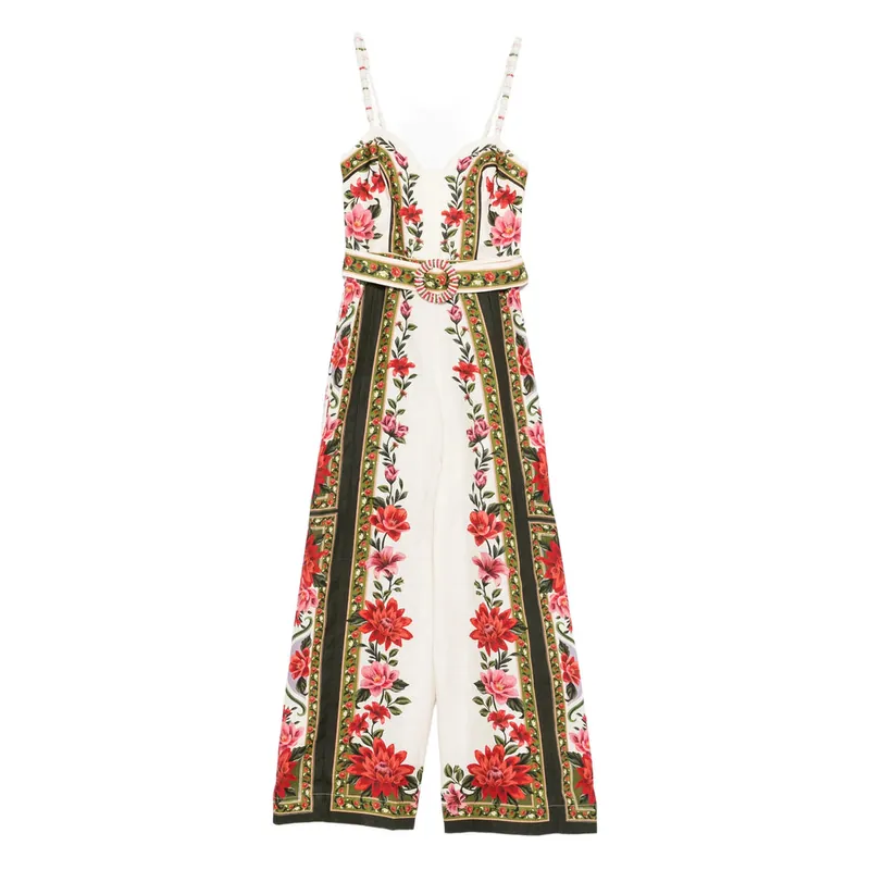 Jumpsuits Neutral, Green - Farm Rio