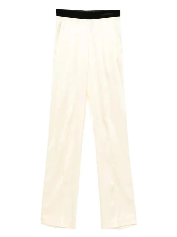 Velvet Waistband Trousers - Tom Ford