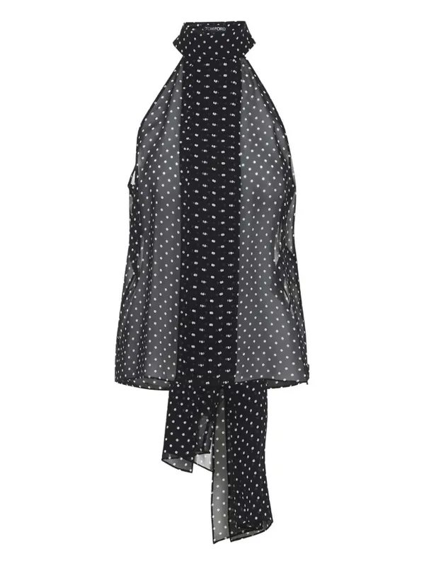 Polka Dot Blouse - Tom Ford