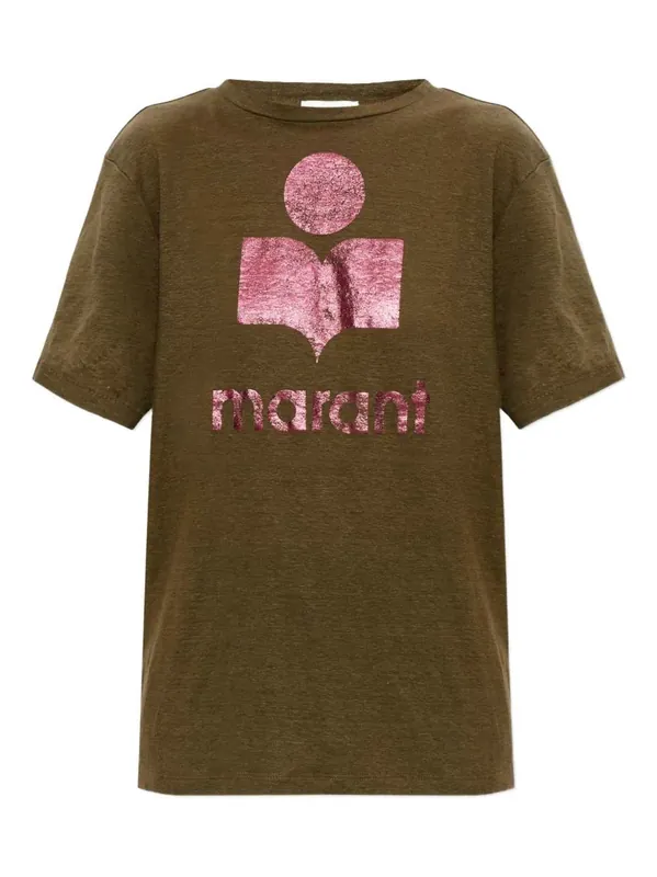 Zewel Linen T-Shirt With Print