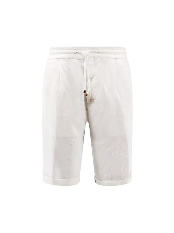 Linen Shorts - Brunello Cucinelli