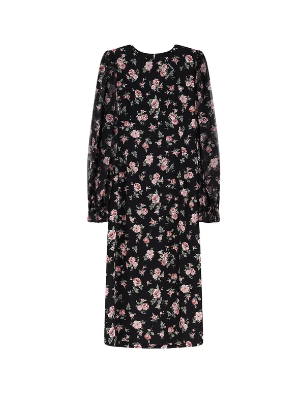 Stretch Silk Dress - Dolce & Gabbana