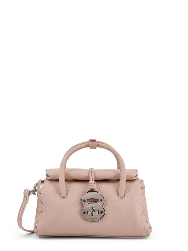 Dotta Hammered Leather Crossbody Bag - Zanellato