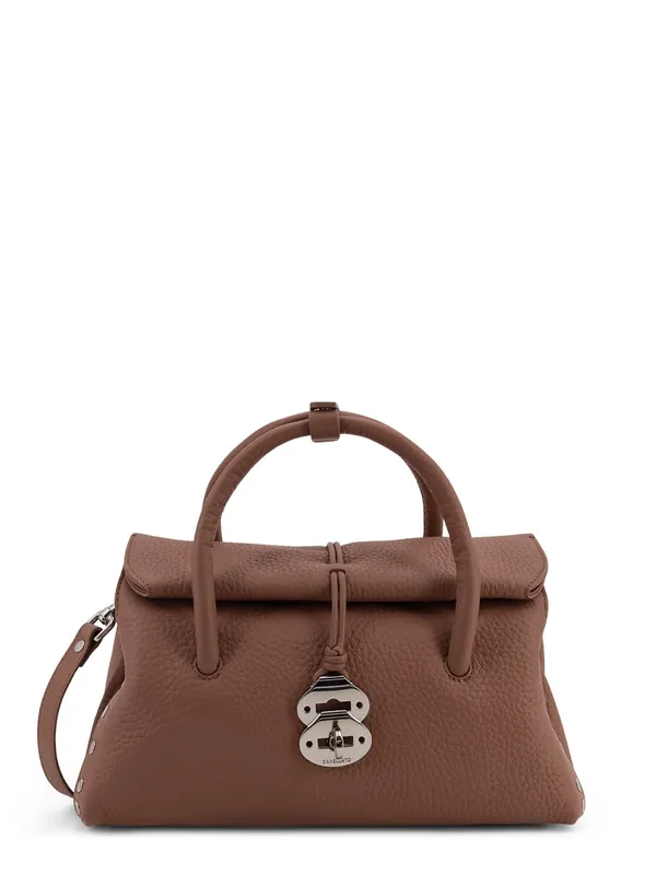 Dotta® Small Hammered Leather Crossbody Bag - Zanellato