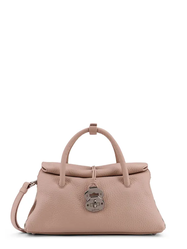 Hammered Leather Dotta® Small Crossbody Bag - Zanellato