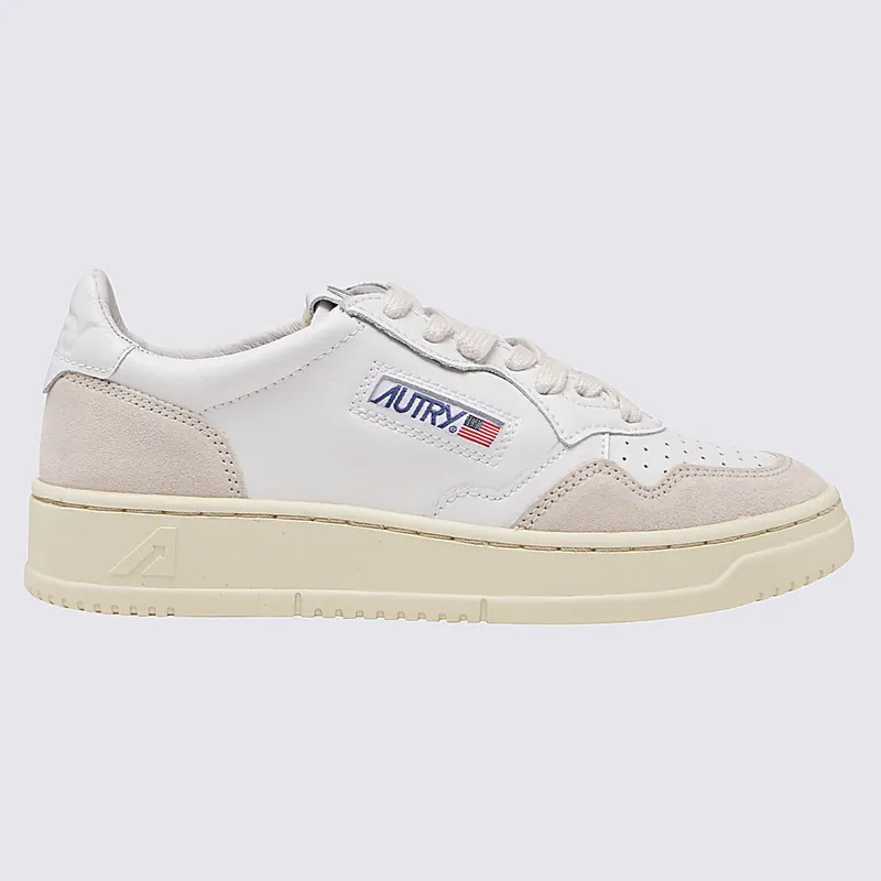 Sneakers Leat/Suede White - Autry