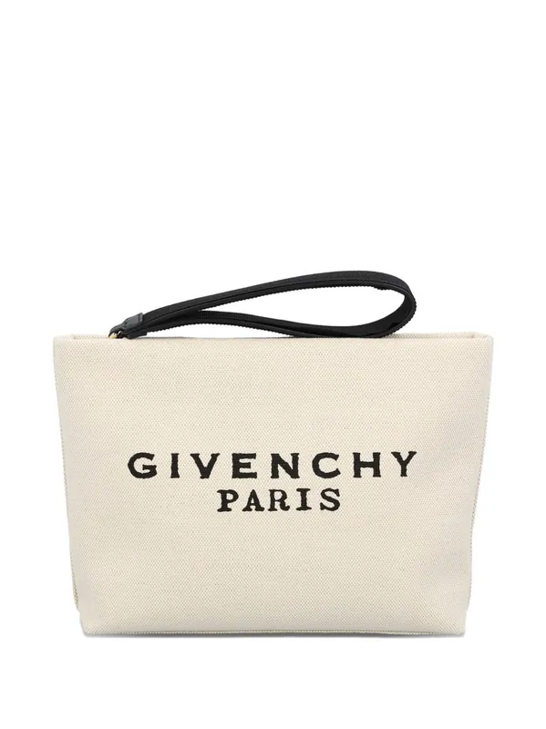 Logo Cotton Pouch - Givenchy