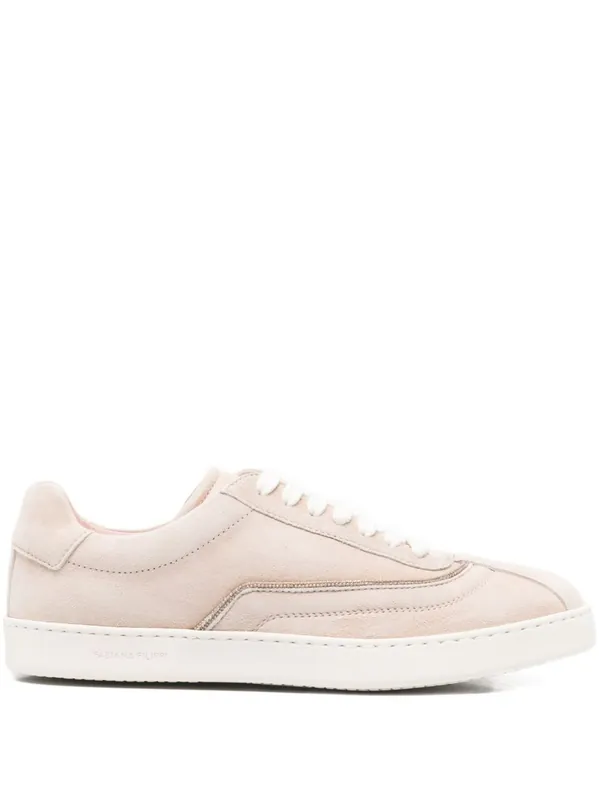 Suede Leather Sneakers - Fabiana Filippi