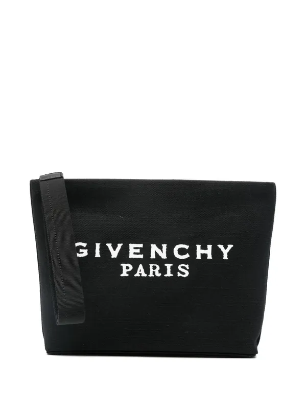 Logo Cotton Pouch - Givenchy