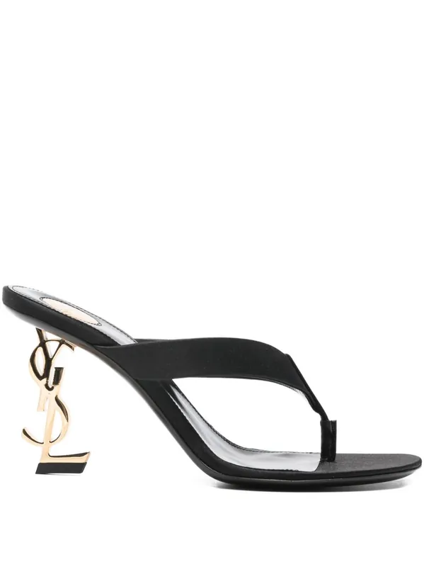 Opyum Satin Thong Sandals - Saint Laurent