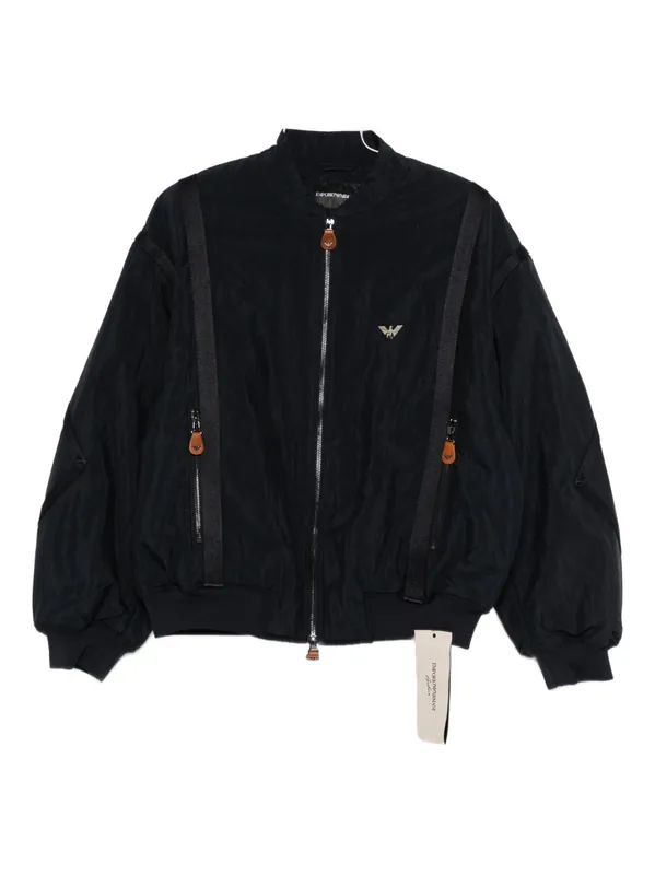 Nylon Bomber Jacket - Emporio Armani