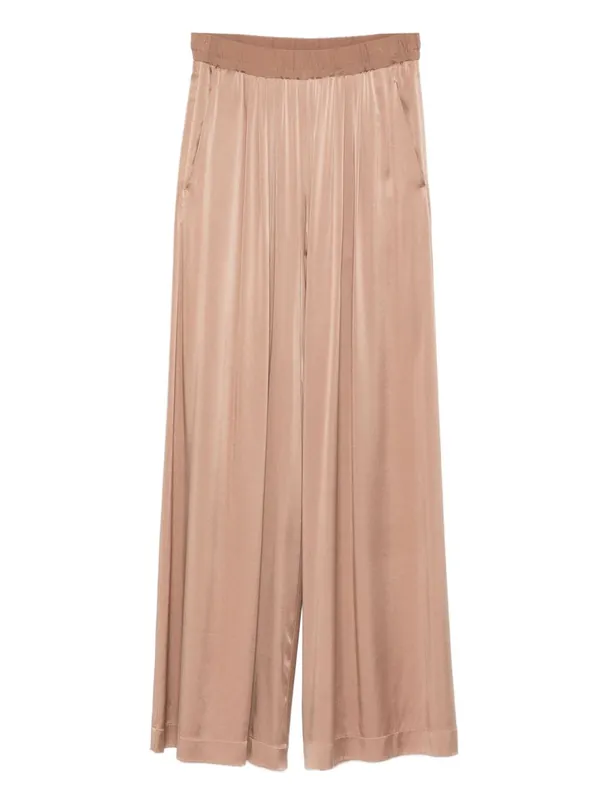 Silk Satin Trousers - Forte_Forte