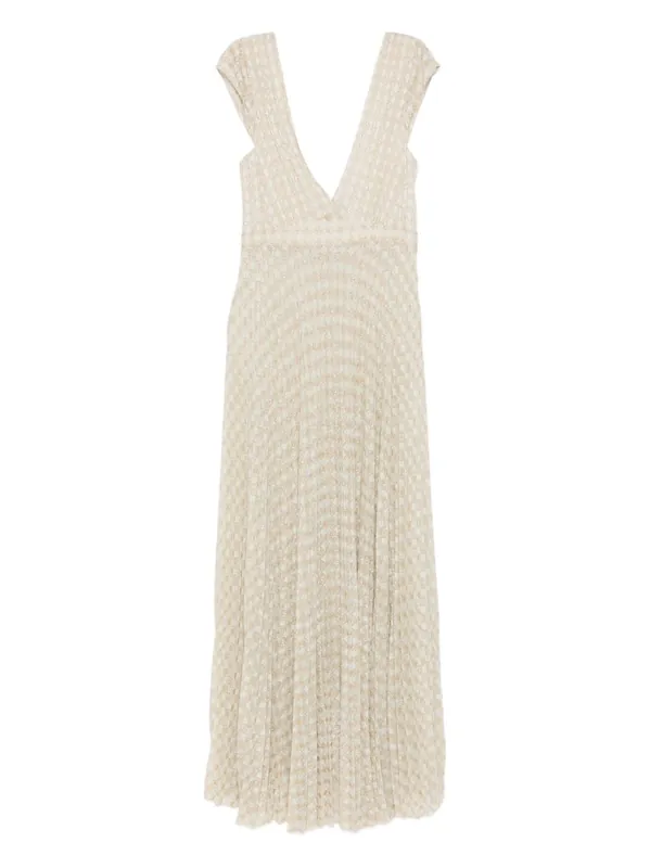 Pleated Long Dress - Forte_Forte