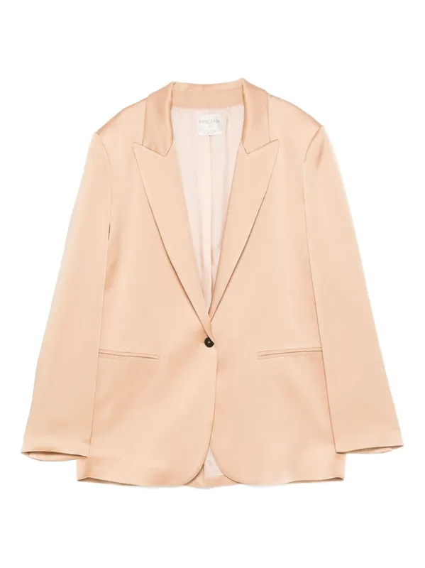 Single-Breasted Blazer Jacket