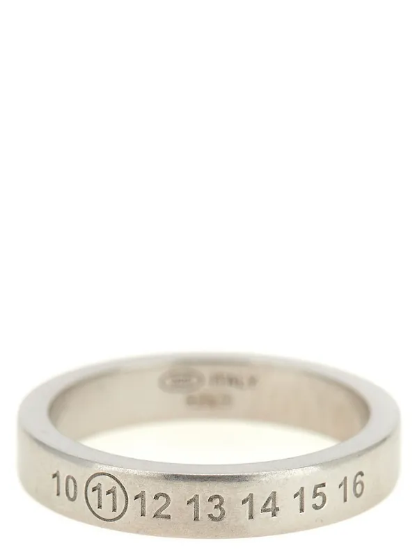 Number Reference Jewelry Silver - Maison Margiela
