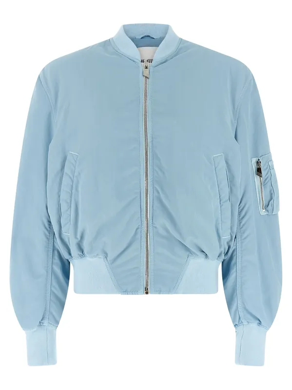 Anja Puffer Jackets Light Blue - The Attico