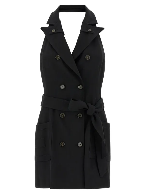 Vest Dress Dresses Black - Elisabetta Franchi