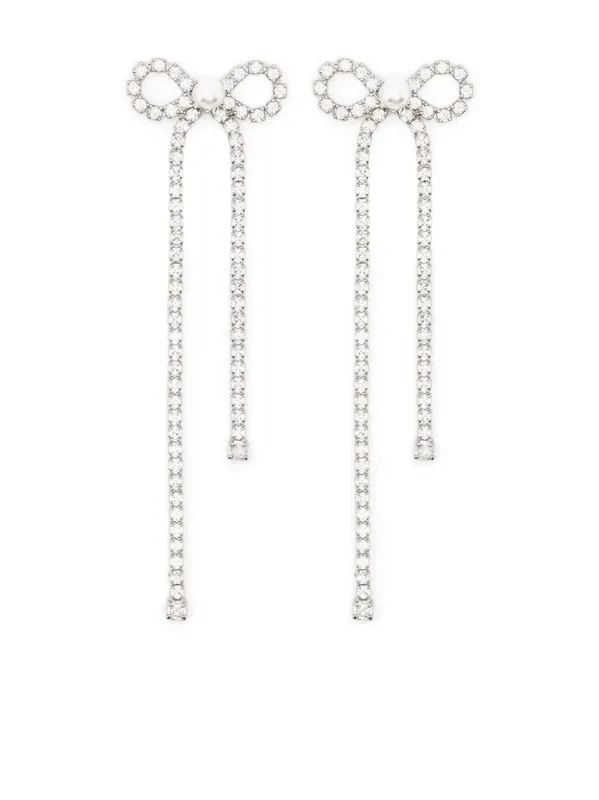Crystal Drop Earrings - Self-Portrait