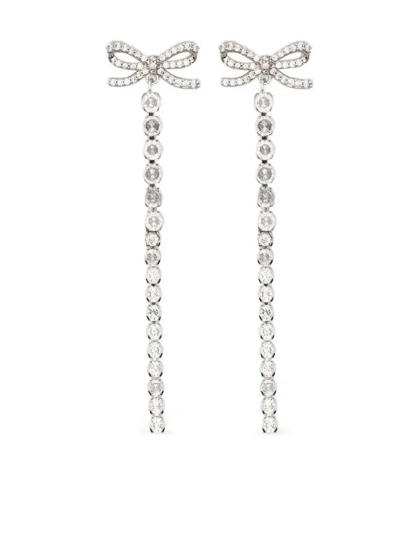 Bow Drop Earrings - Self-Portrait