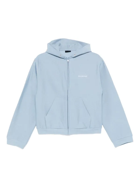 Balenciaga Back Cotton Hoodie