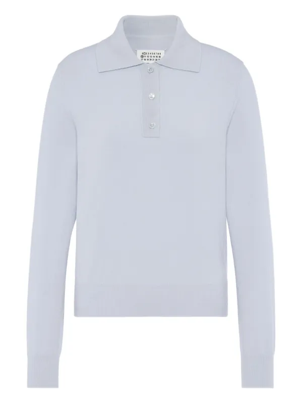Wool Polo Shirt - Maison Margiela