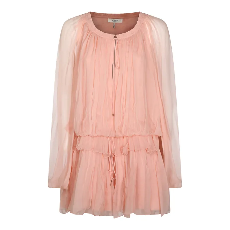 Dresses Tan Rose - Chloé