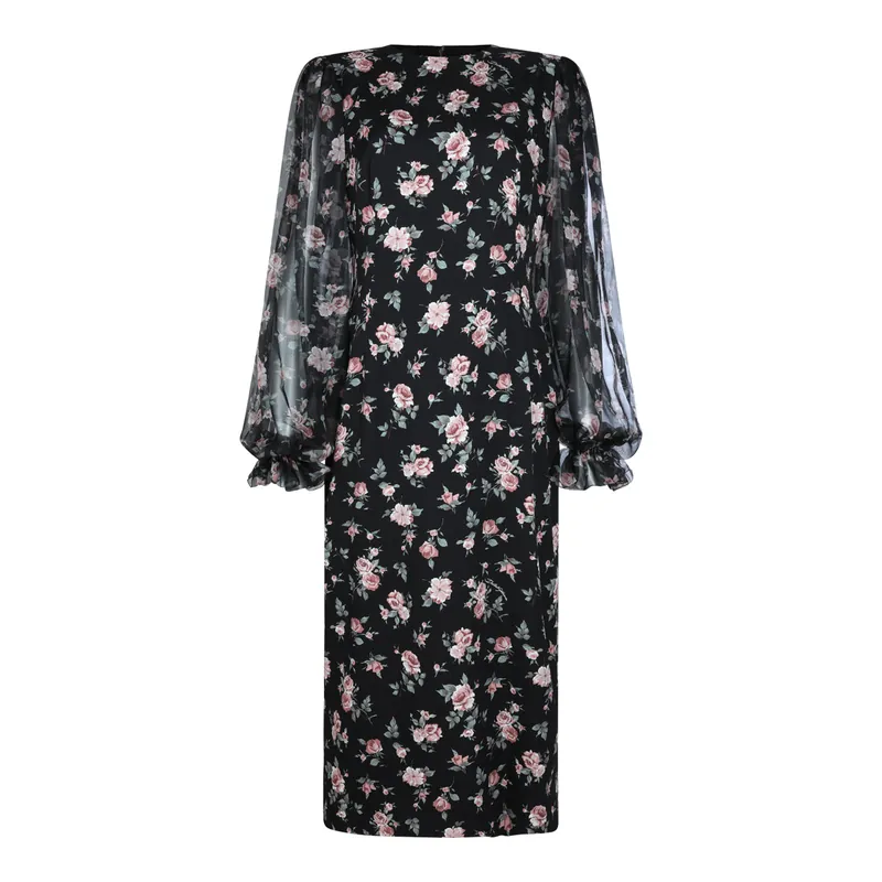 Dresses Fiori F.Do Nero - Dolce & Gabbana