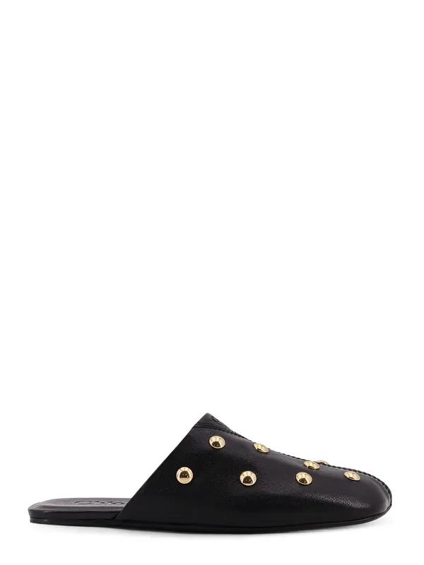 Rita Leather Sabot - Chloé