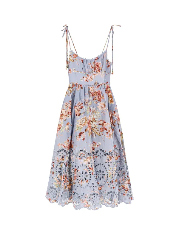 Awaken Long Linen Dress - Zimmermann