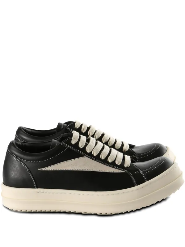 Leather Sneakers - Rick Owens