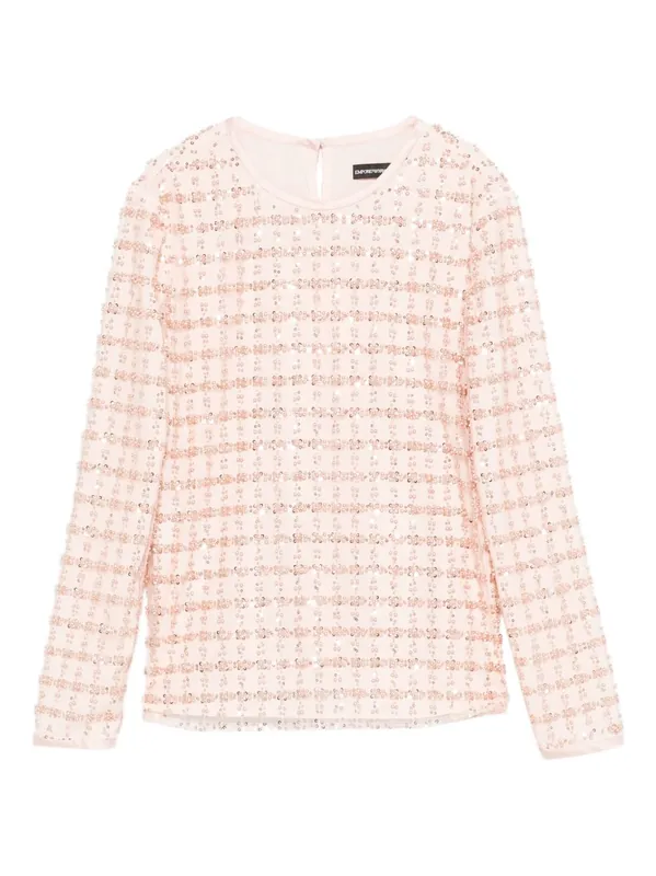 Embroidered Top - Emporio Armani