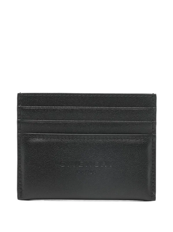 Leather Credit Card Case - Givenchy