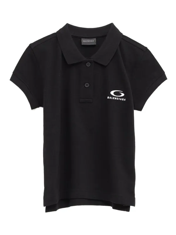 Cotton Polo Shirt - Balenciaga