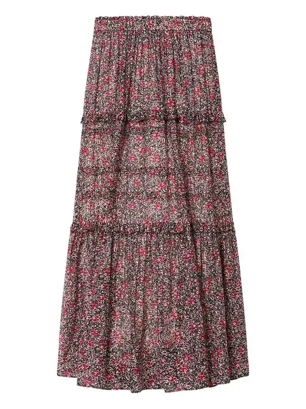 Volomia Cotton Voile Floral Print Skirt - Isabel Marant ÉToile