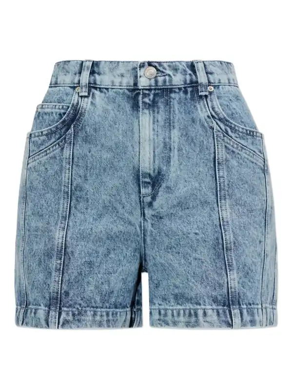 Joely Denim Panelled Shorts - Isabel Marant ÉToile