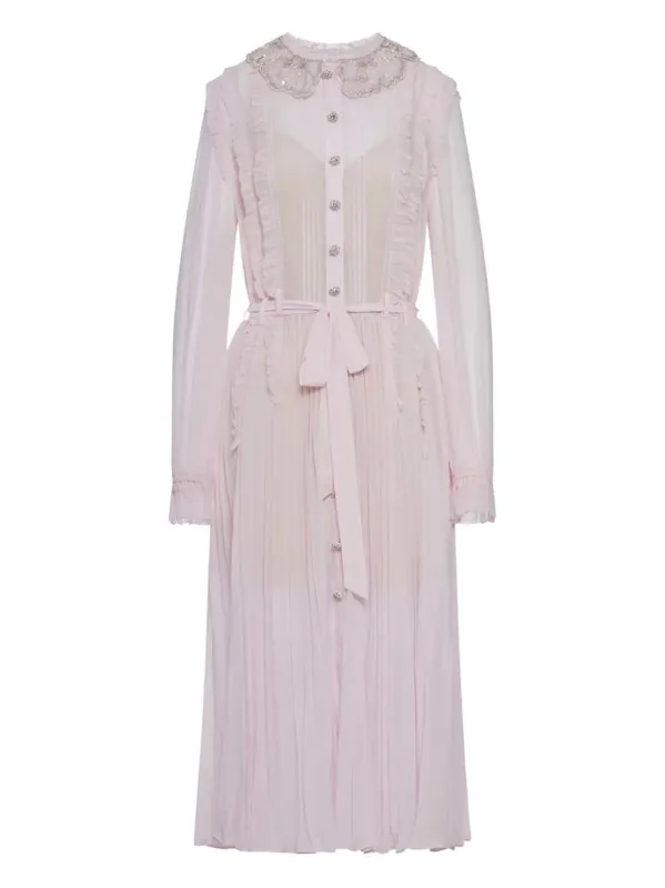 Pleated Dress - Self-Portrait