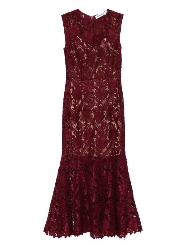 Sleeveless Midi Dress - Self-Portrait