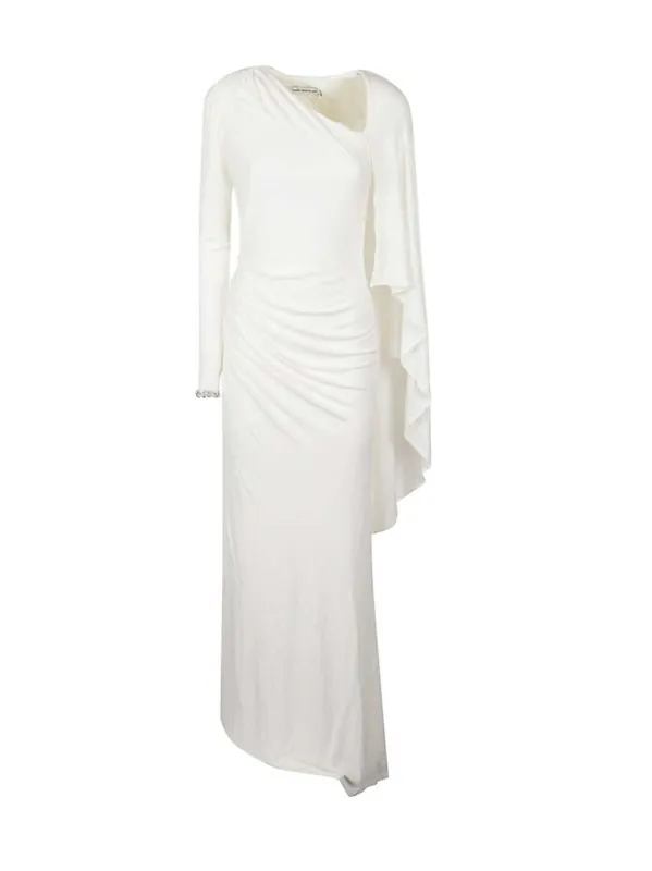 Long Draped Dress - Self-Portrait