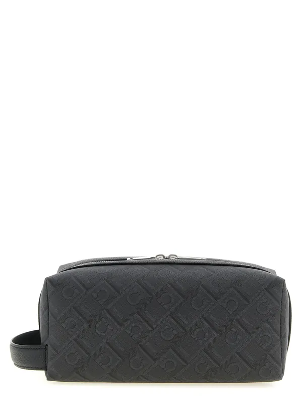 Dopp Kit Beauty Black - Ferragamo
