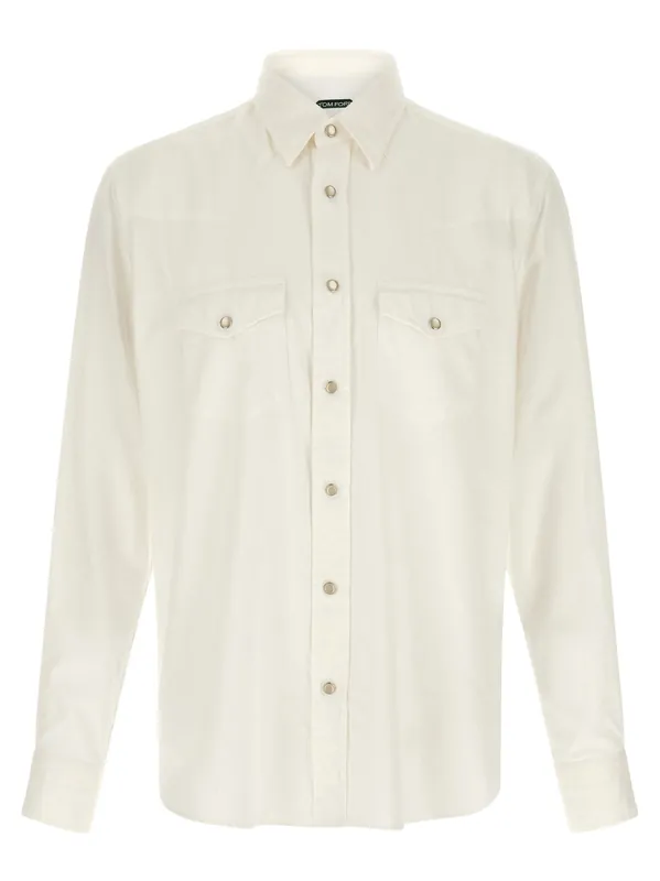 Western Shirt And Blouse White - Tom Ford