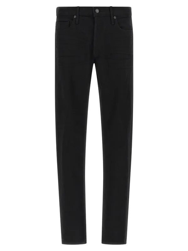 Straight Leg Jeans Black - Tom Ford