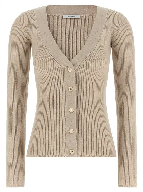 Mxmgioiosa Sweaters And Cardigans Beige - Max Mara
