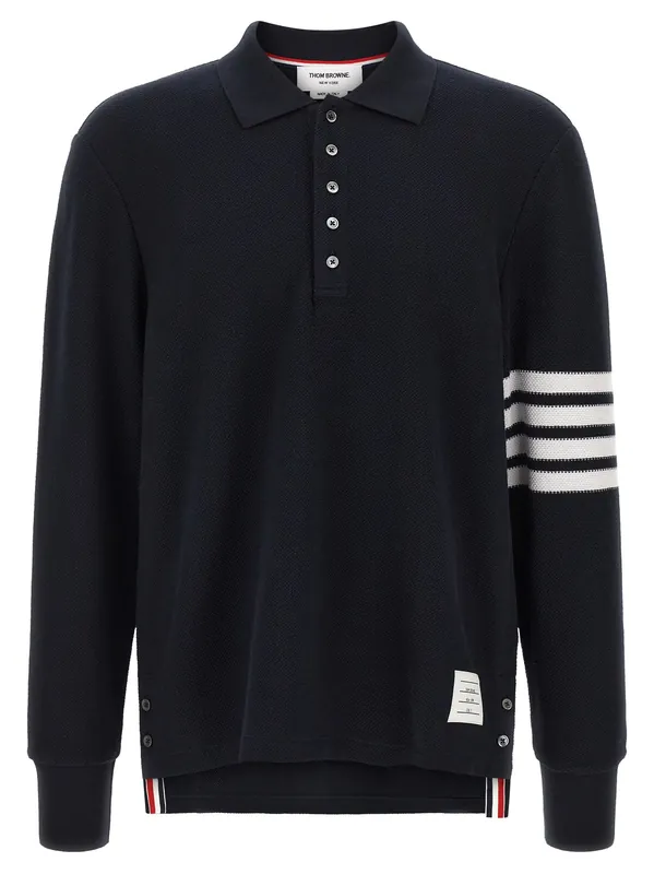 4 Bar Polo Blue - Thom Browne