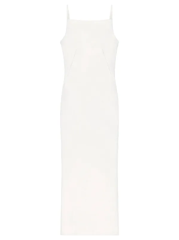 Sliced Crepe Cady Long Dress - Givenchy