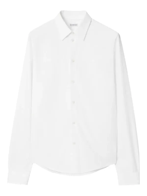 Regular Fit Cotton Poplin Shirt - Burberry London England