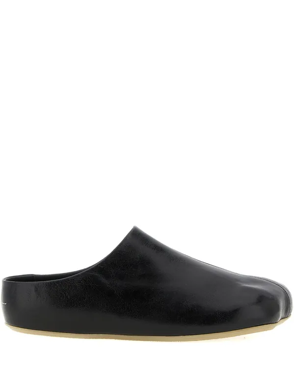 Leather Slippers - MM6 Maison Margiela