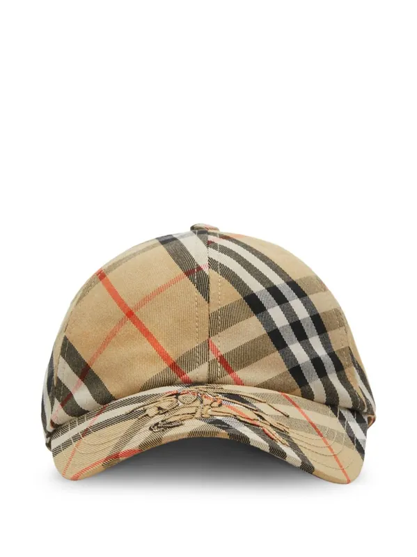 Check Baseball Cap - Burberry